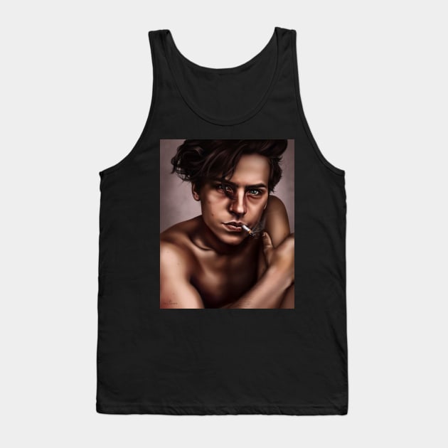 ColeSprouse Tank Top by mayyaflowers